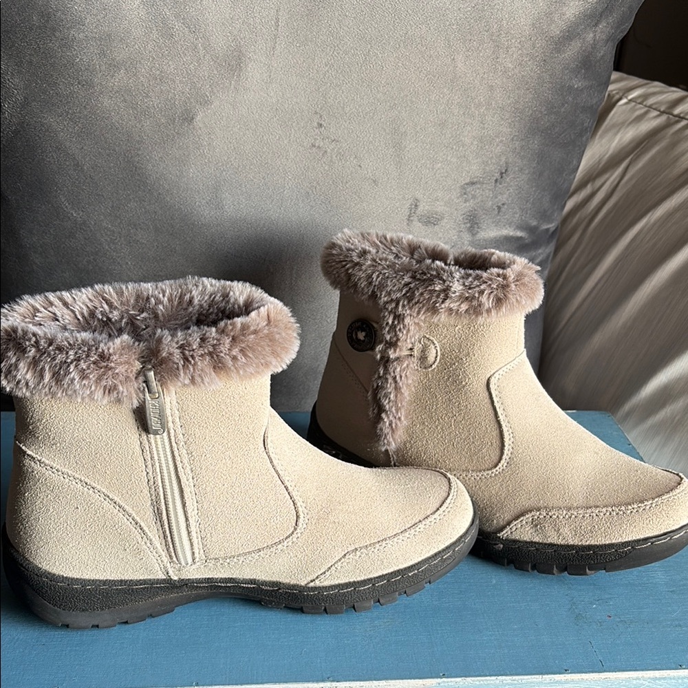 Cozy Faux Fur Lined Ankle Boots